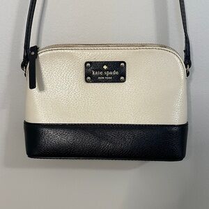 Kate Spade Two-Tone Black and Cream Crossbody Bag